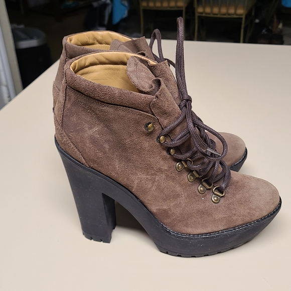 Polo Ralph Lauren Helene Chunky platform boots size 39 - Picture 7 of 13